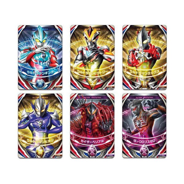 Terbatas Bandai Ultraman  Orb  Ultra Fusion Card Special Set 1