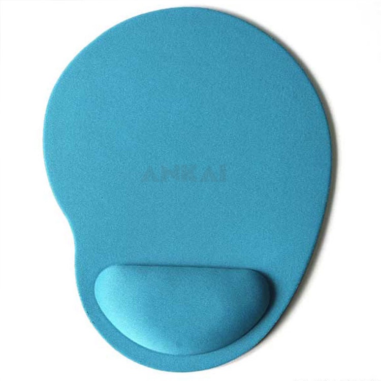 Kaki Kecil Hijau EVA Pelindung Pergelangan Tangan Mouse Pad Permainan Komputer Warna Solid Kreatif