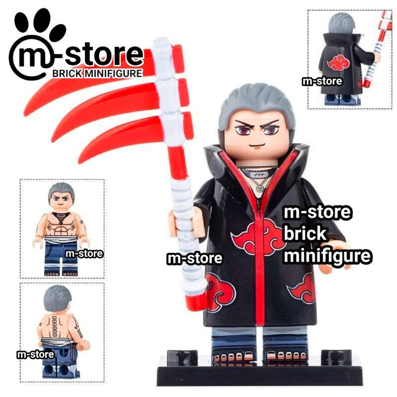 brick naruto hidan akatsuki mini toy figure