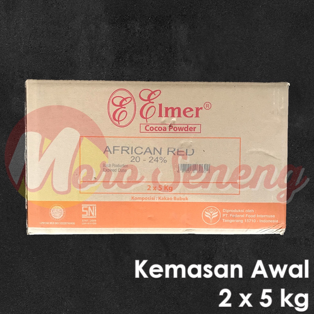 Coklat Bubuk / Cocoa Powder Elmer African Red 20-24% (Repack)