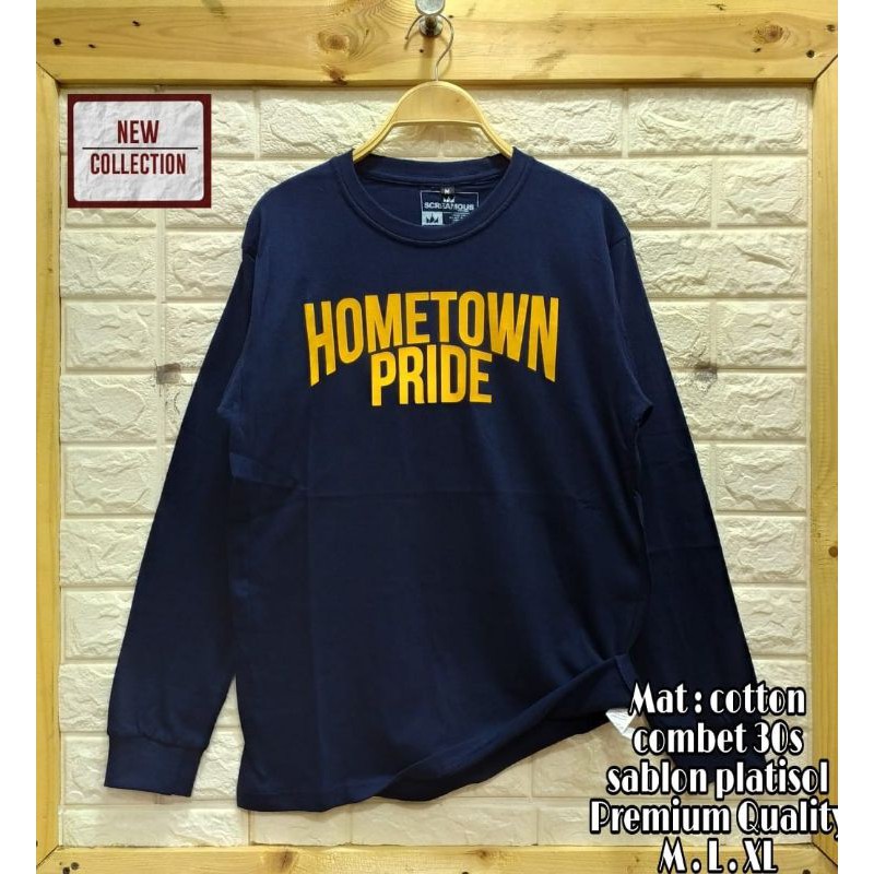 T-SHIRT COMBAD 30S HOMETOWN PRIDE / KAOS PRIA PANJANG HOMETOWN PRIDE