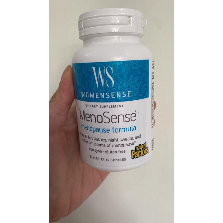 Natural Factors WomenSense MenoSense Menopause Formula 90 VegCaps