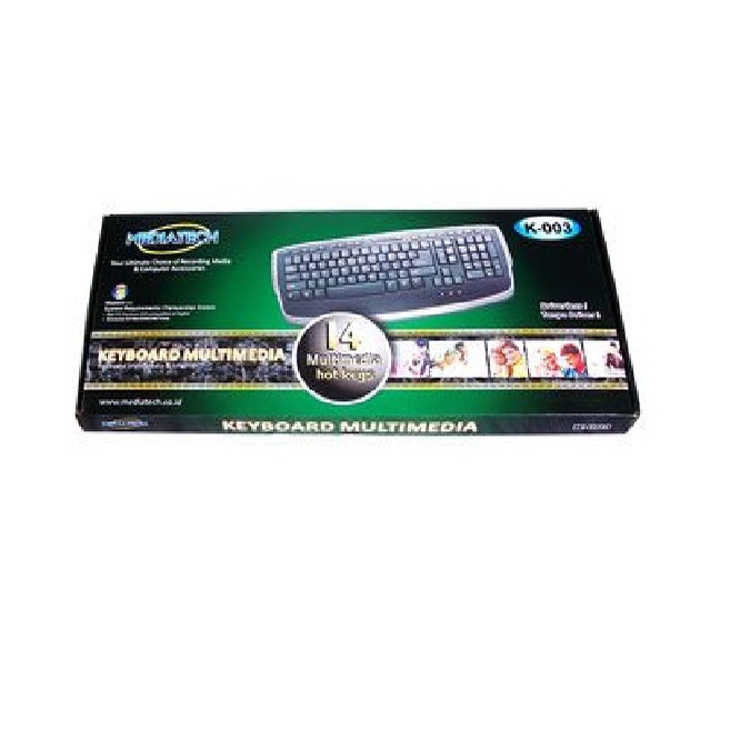 Mediatech Multimedia Keyboard K-003 - 52003