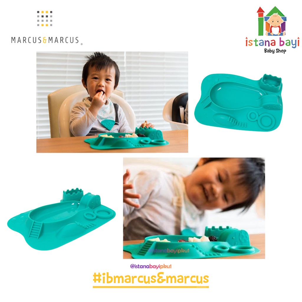 Marcus &amp; Marcus Amusemat Plate - Piring Makan Bayi