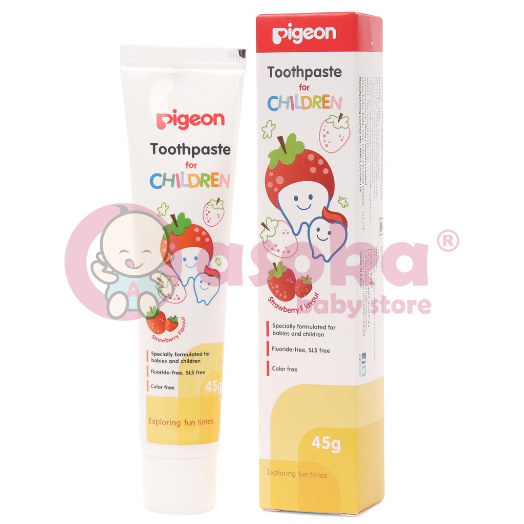 Pigeon Toothpaste 45gr / Odol Pasta Gigi Anak ASOKA