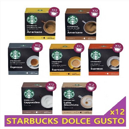 

Kopi - Kapsul Dolce Gusto Starbucks House Blend Americano Capsule By Nescafe