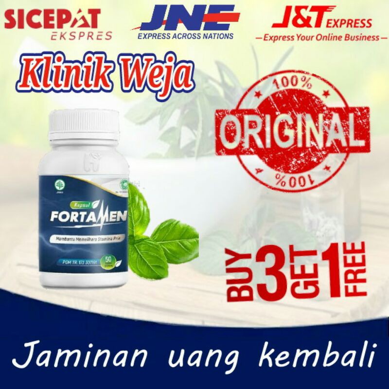 Obat Kuat Pria Sex Tahan Lama Bukan Oles Fortamen Asli Original