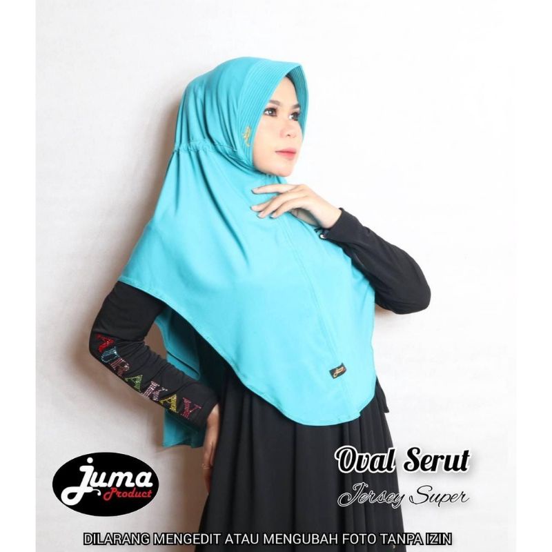 Jilbab Juma Serut Oval / Juma Serut Oval