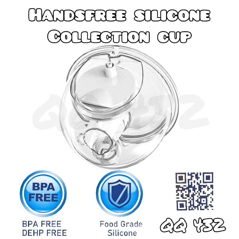 [New Item] Handsfree Collection Cup Wadah penampung asi untuk pompa asi handsfree Breastcup wearable milk collection