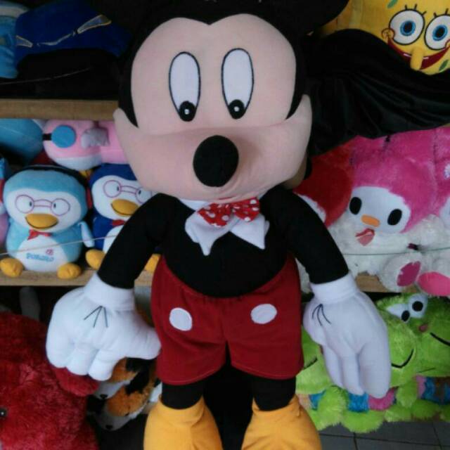Boneka mickey mouse, minnie mouse jumbo
