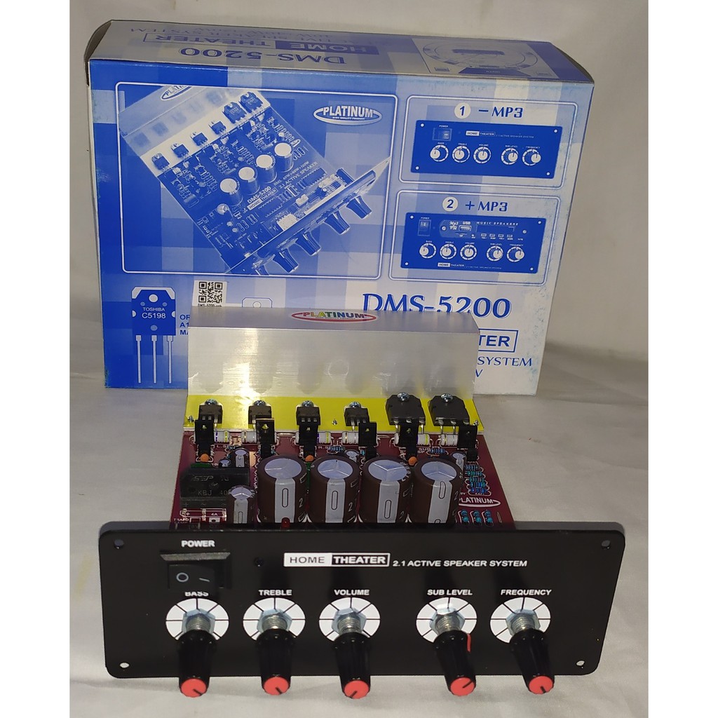 Kit Platinum Kit Power Active DMS-5200 HOME THEATER 2.1 Channel Type DMS-5200