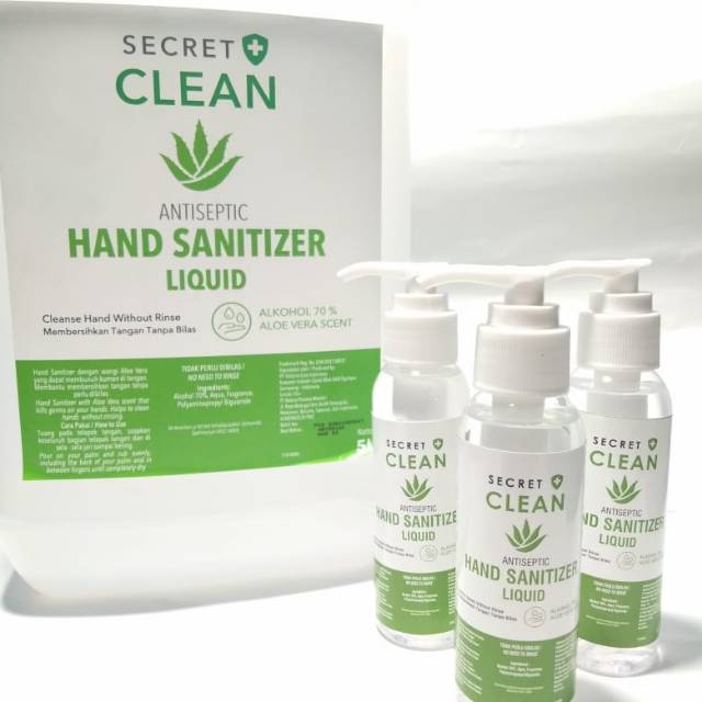 SECRET CLEAN hand sanitizer 100ml