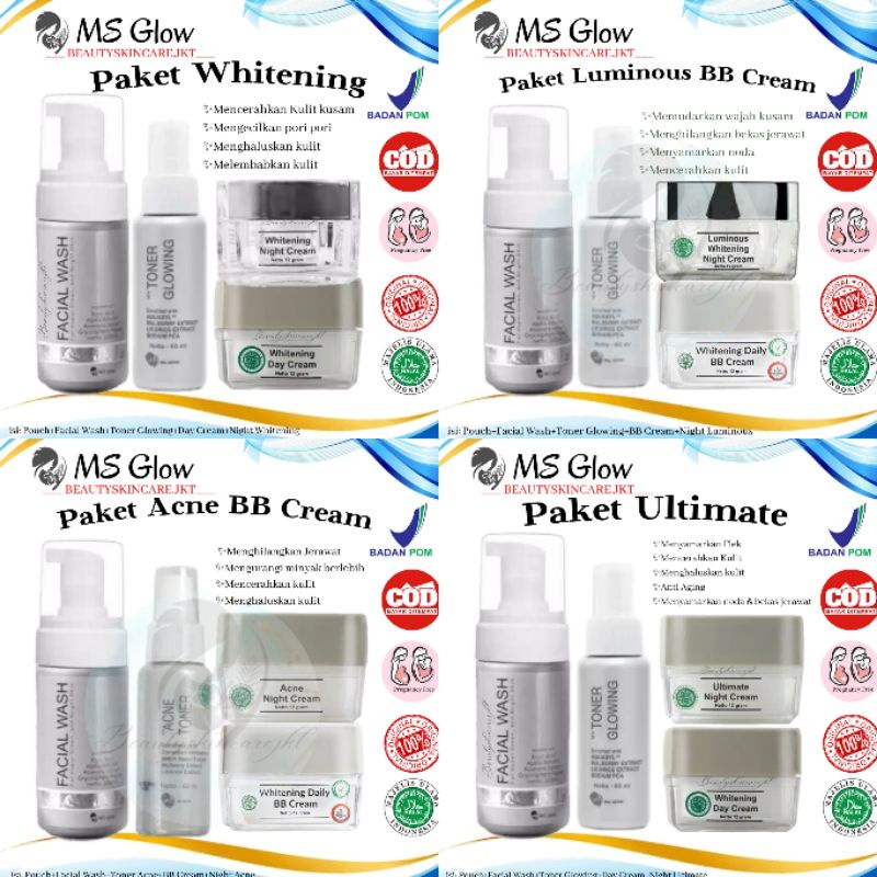 All Variant Skincare / Perawatan Wajah Lengkap