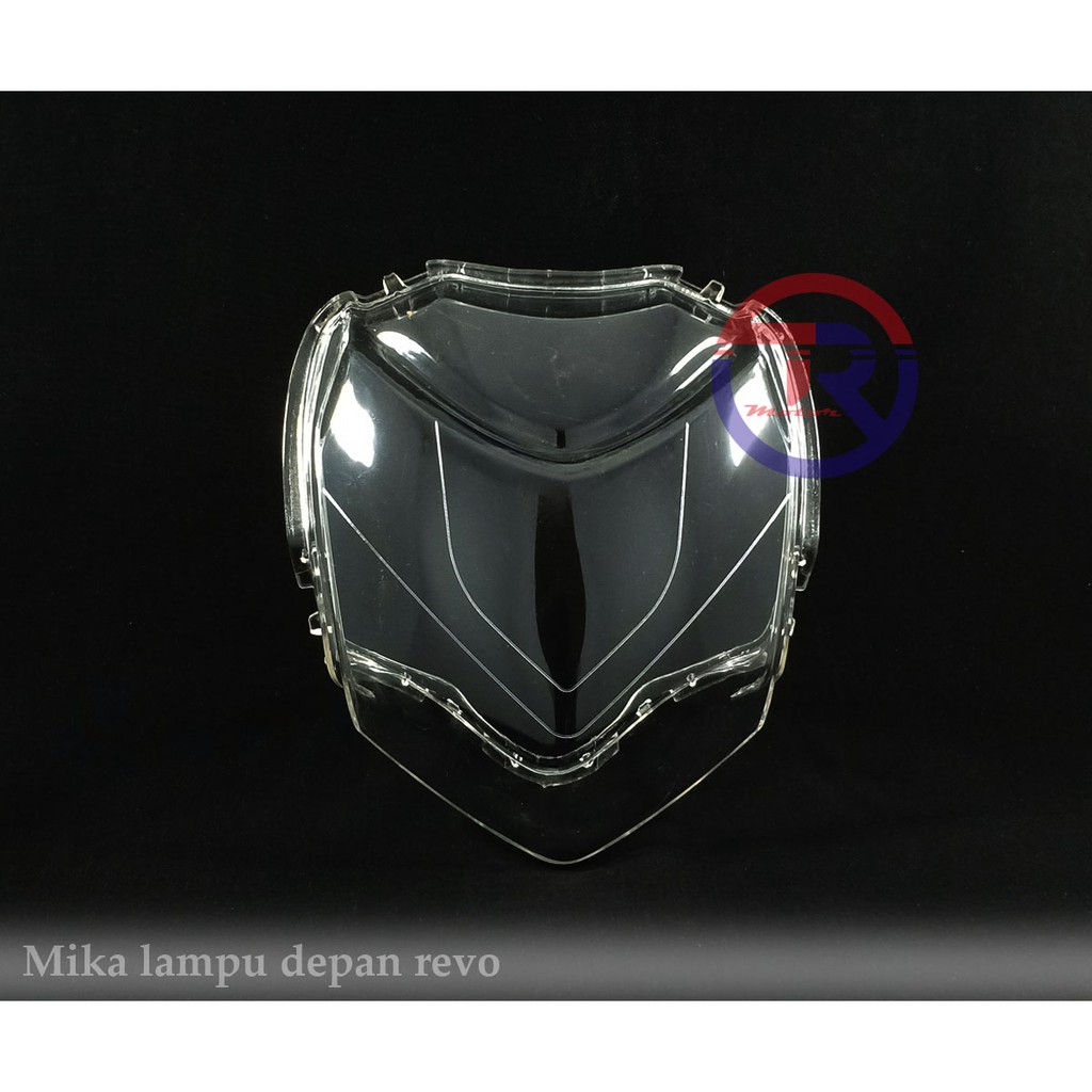 mika kaca lampu depan honda revo lama