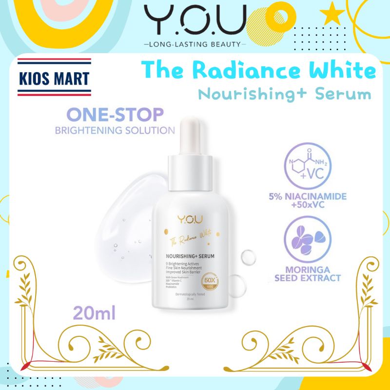 Kosmetik You The Radiance White Nourishing+ Serum 20ml