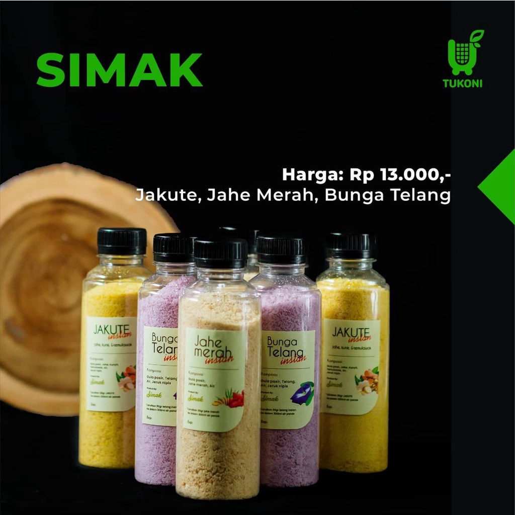 

Jahe Merah Minuman Herbal Serbuk