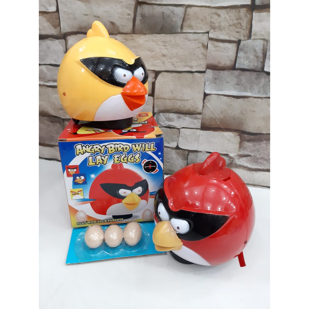 Angry Birds Game Bertelur // Mainan Anak Angry