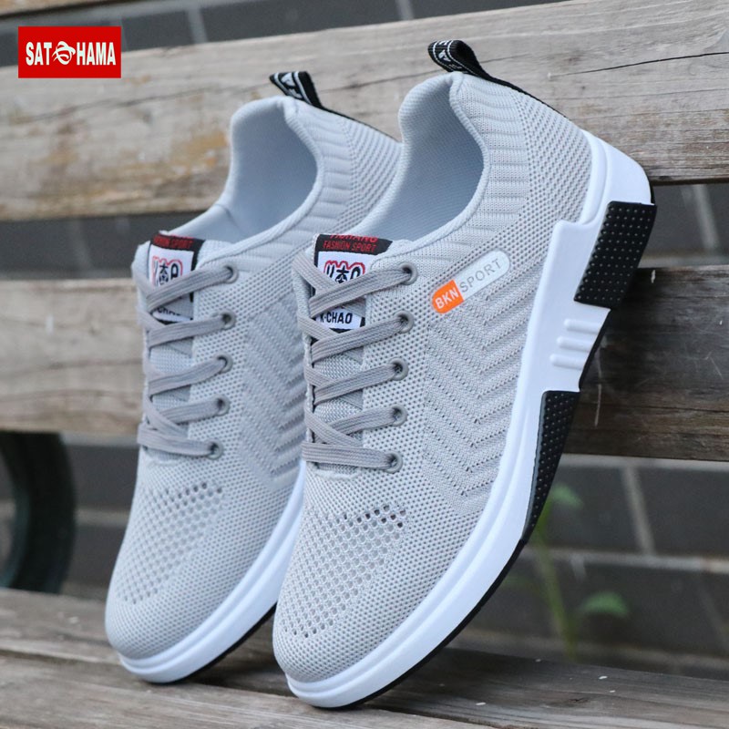 Satohama Sepatu Pria New Fashion Sneakers Soft Casual Sports Shoes