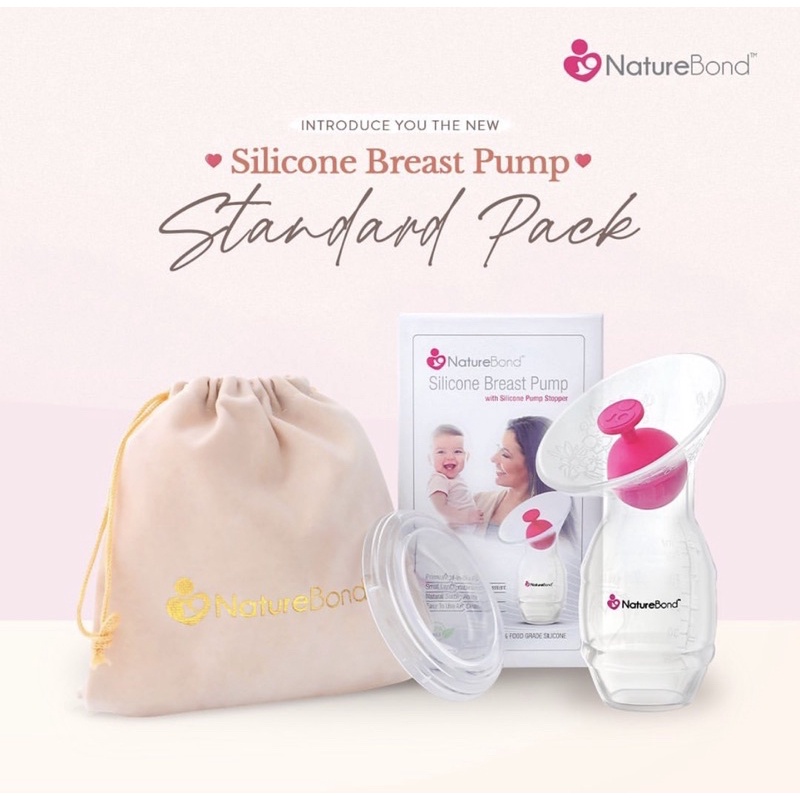 naturebond silicone breastpump - standard pack