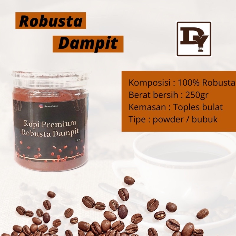 

Kopi Premium Robusta Dampit