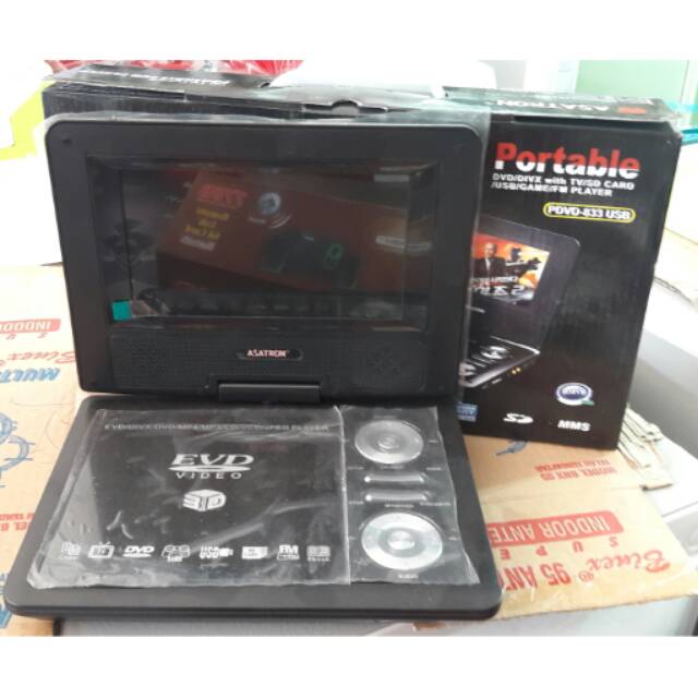 DVD +Tv Asatron 8inch