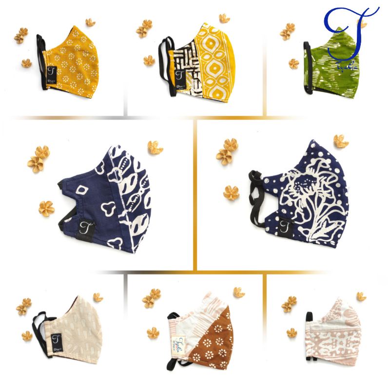 Masker Kain Batik by Tyaga #2