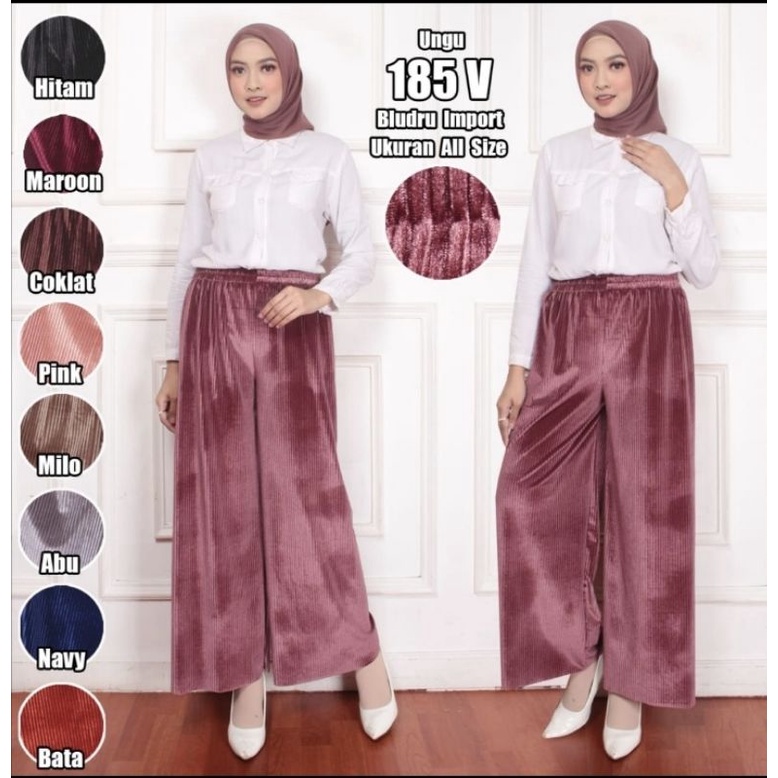 Kulot velvet lidi premium import#185V