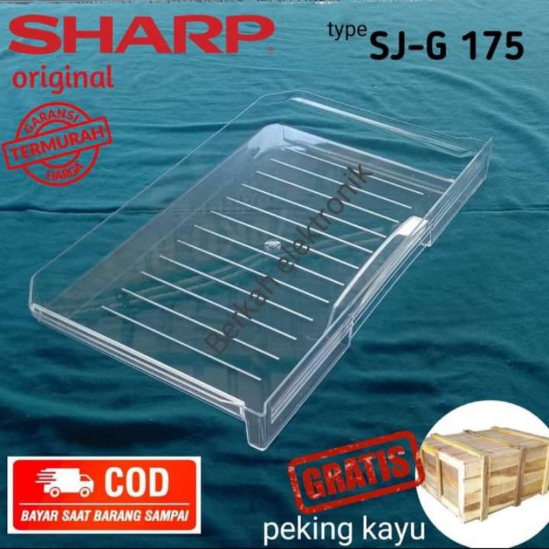 Rak chiller rak daging bawah freezer kulkas sharp 1 pintu 4CM Termurah di shopee