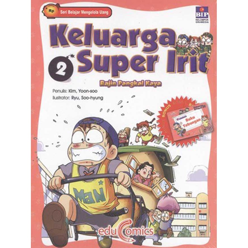 Gramedia Yogya - Educomics : Keluarga Super Irit 2