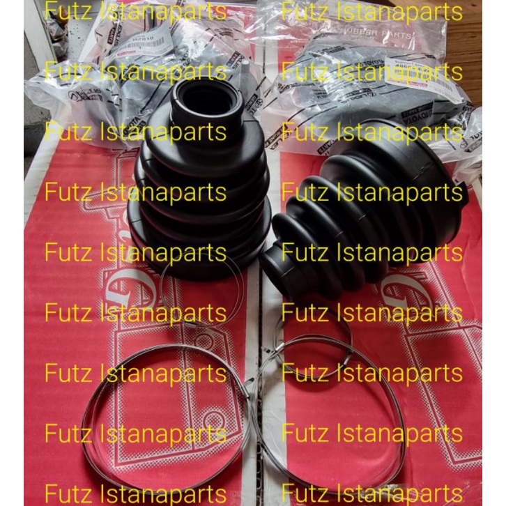 KARET BOOT BUUT AS RODA DALAM / INNER CV JOINT DRIVE SHAFT VIOS LIMO TH 2003-2006 RBI THAILAND ORIGI