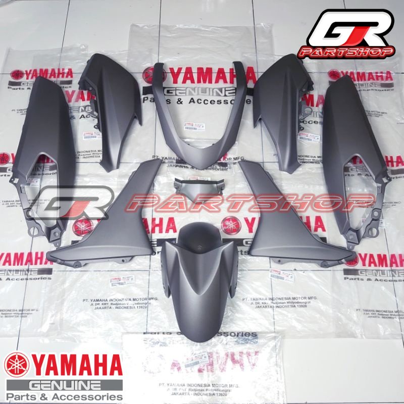 body halus fullset nmax old abu doff 2017 2018 2dp-p4 original yamaha paket bodi fulset full ful set nmax old lama ori ygp