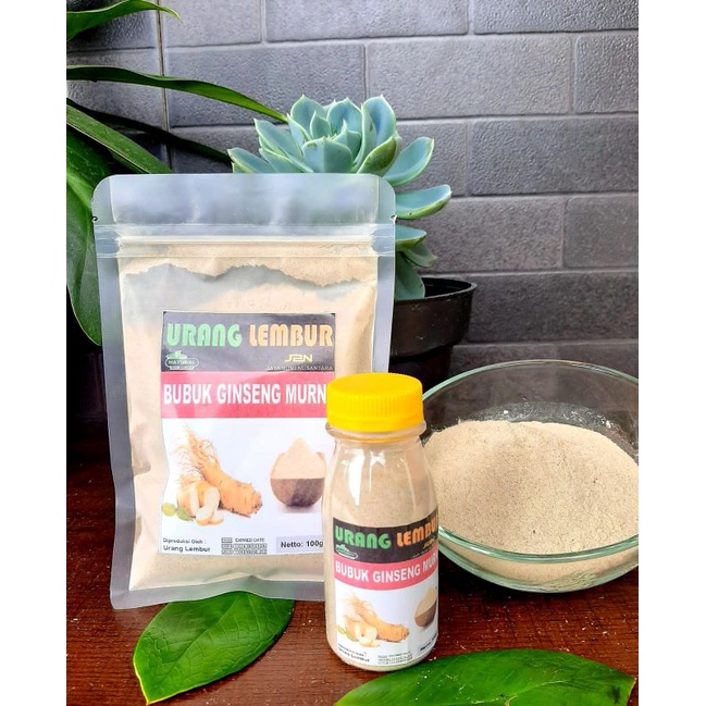 

100% ORIGINAL GINSENG BUBUK / GINSENG SERBUK MURNI/ GRADE A 100GR