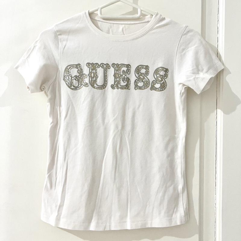 [PL] Baju guess kaos guess murah tshirt tee white kaos putih