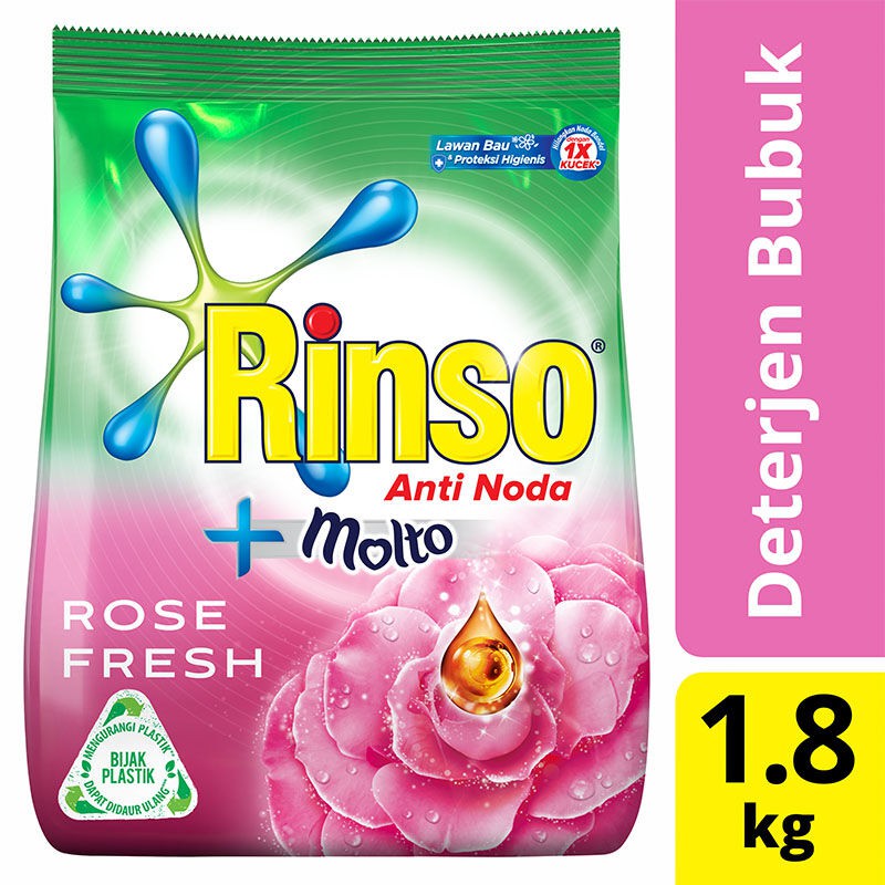 Rinso Molto Pink 1.8KG