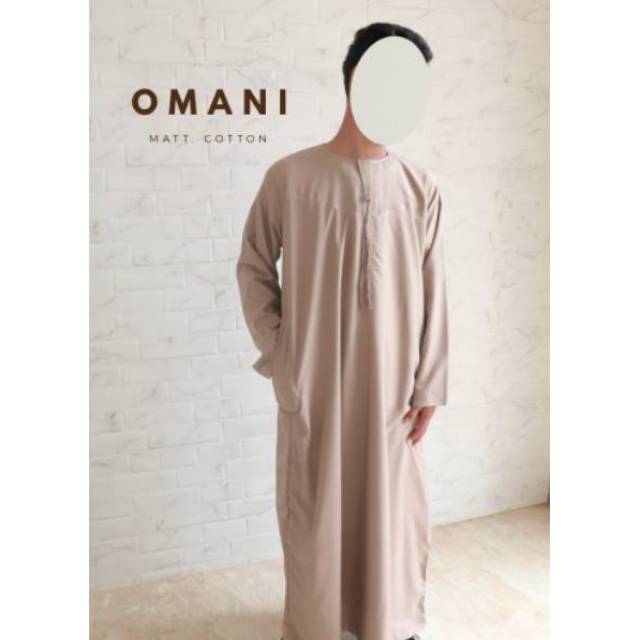 Jubah Omani Cotton Original Saudi - IMstore
