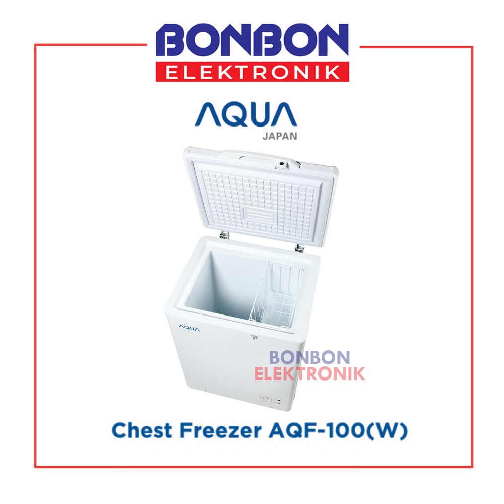 AQUA Chest Freezer 100L AQF-100W / AQF 100 W