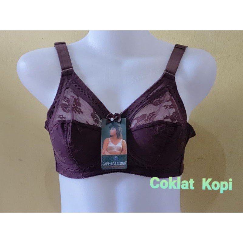 SISTER Sapphire  Bra Sister Original Bra Tanpa Busa  dan Kawat di jamin Original