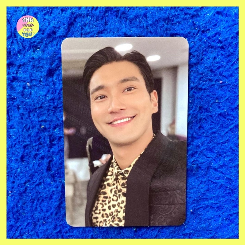 [READY] SIWON SUPER JUNIOR Official AR PHOTOCARD PC ONLY from Special AR Ticket Set SMTOWN Live 2022