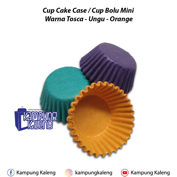Cup Bolu Kukus Brownies Mini - 100 pcs