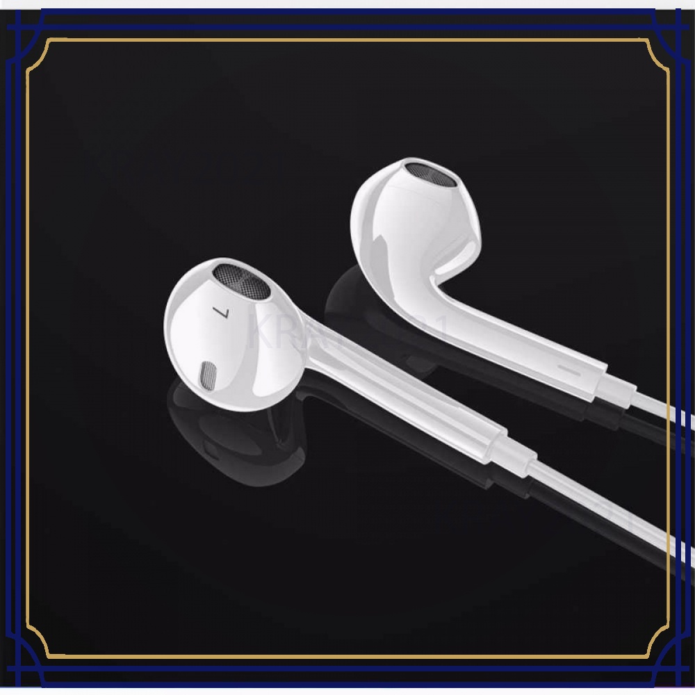 Earpods Earphone Headset In-Ear 3.5 mm Jack with Mic - KIK58
