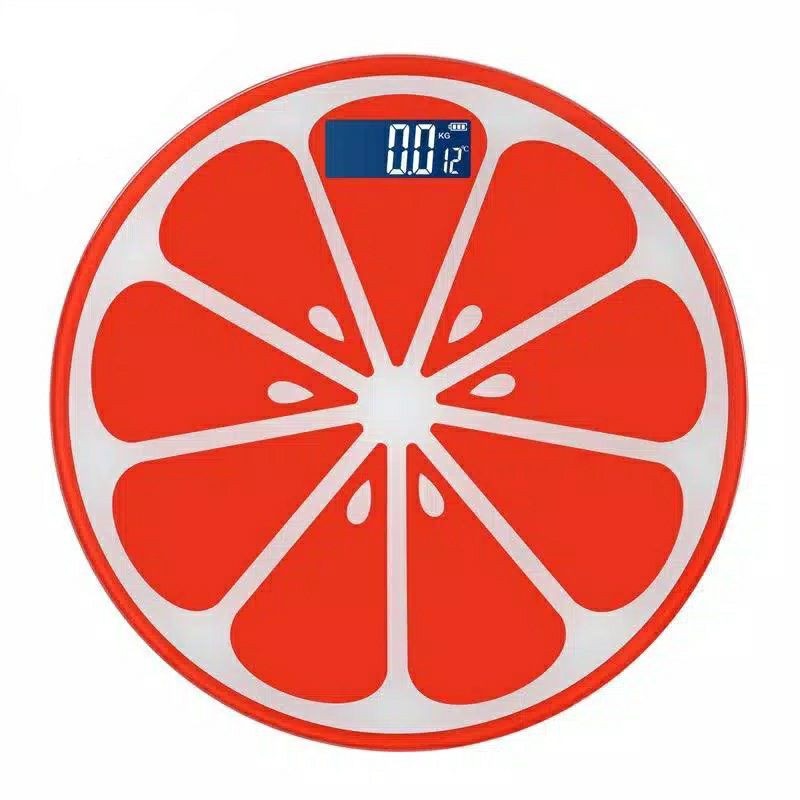 Timbangan Badan Digital Motif Buah