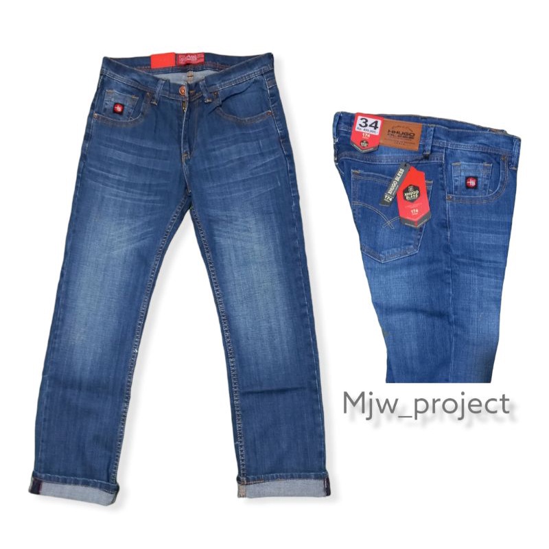 Celana Jeans Denim Xhugo Bless | Celana Panjang Pria Xhugo Bless
