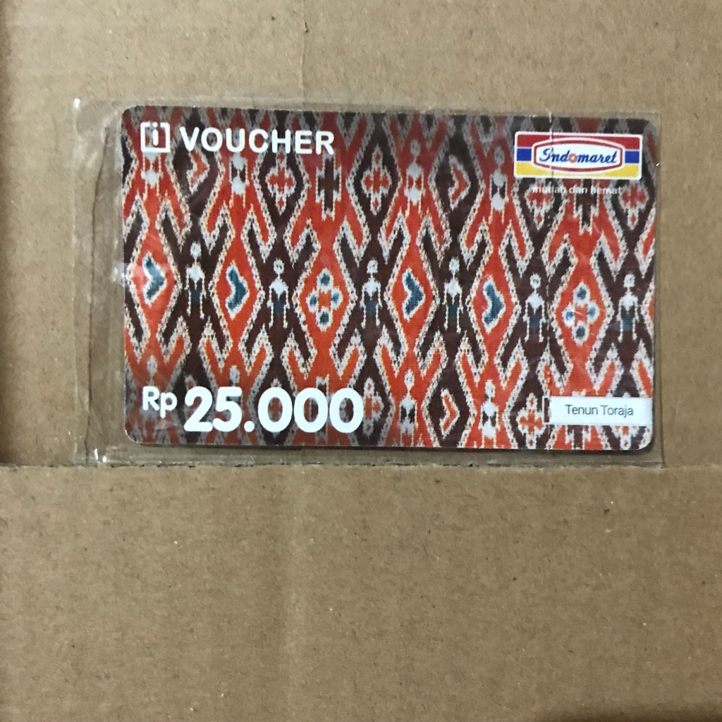 Voucher Indomaret 25ribu