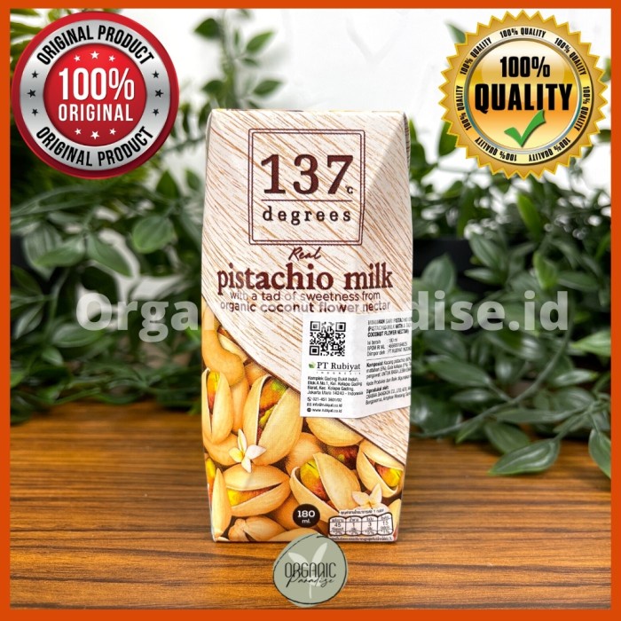 

137 Degrees Pistachio Milk Original 180 ml / Susu Pistachio 180 ml