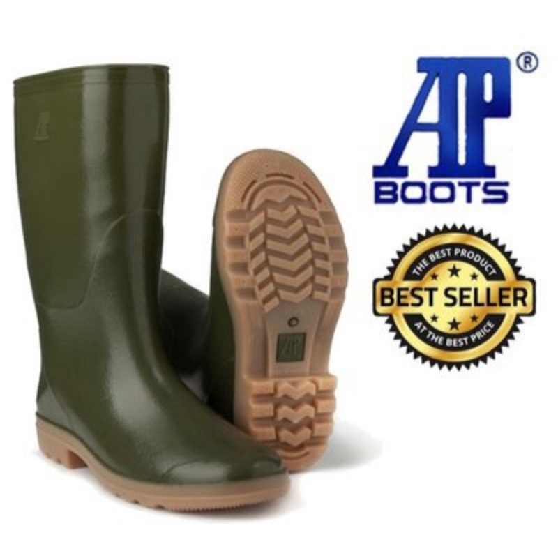Sepatu boot karet pria / sepatu boot AP 9303 original