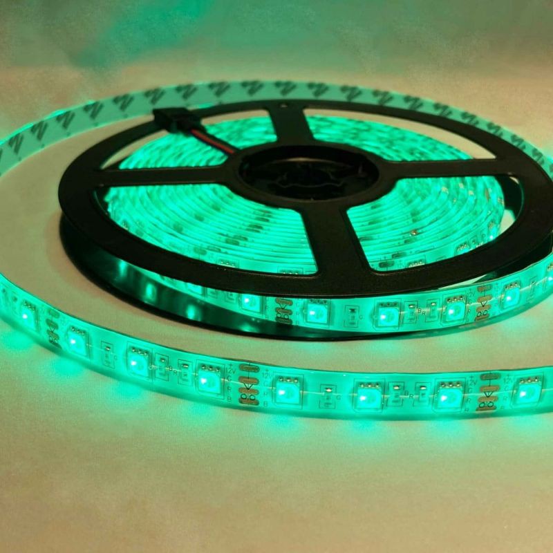 Lampu LED Strip Mata Besar SMD 5050 IP 44 Warna 12V