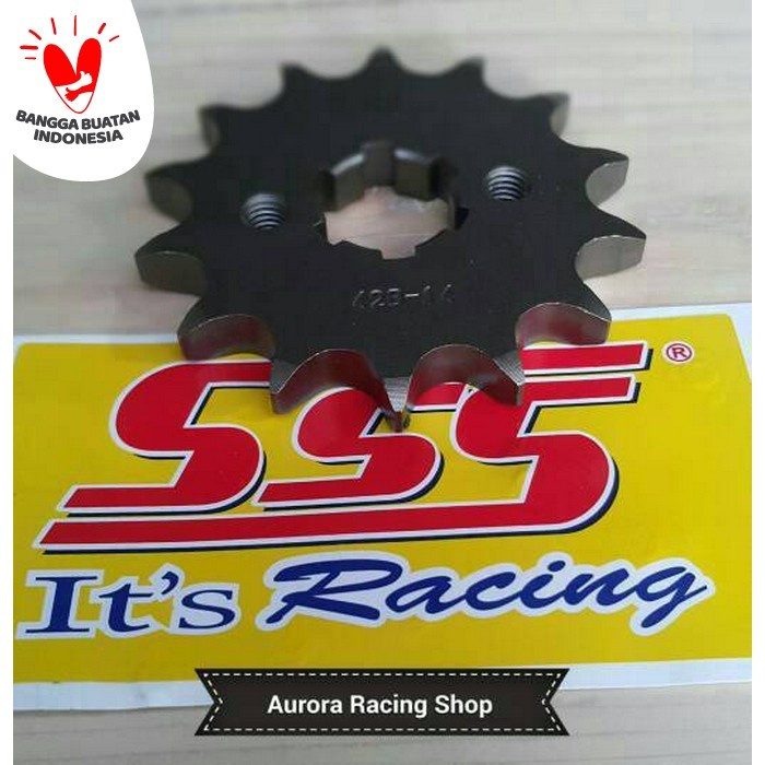 Gear Depan Sss 428 Supra 125 X - Blade - Supra X 100 - Revo