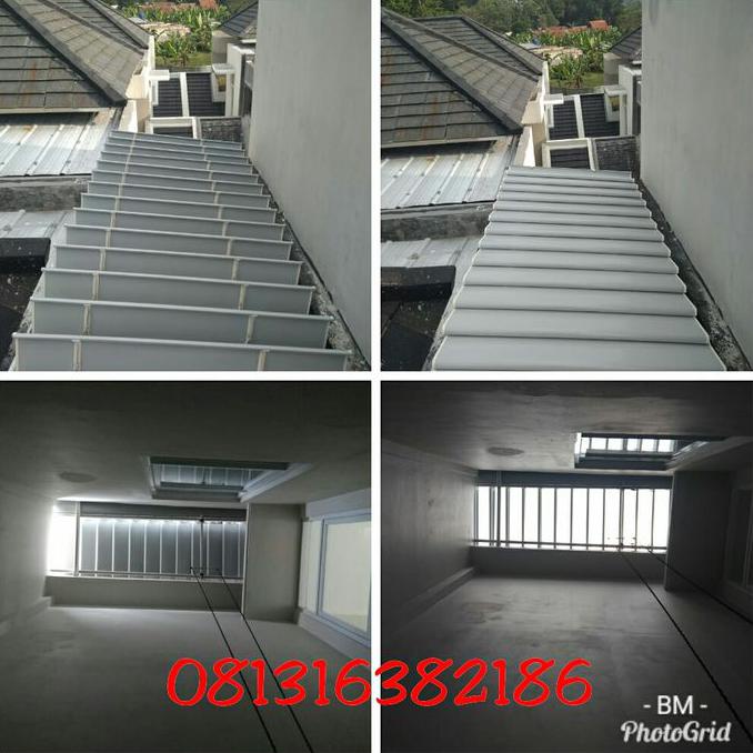 Atap Buka Tutup Alumunium Lovera