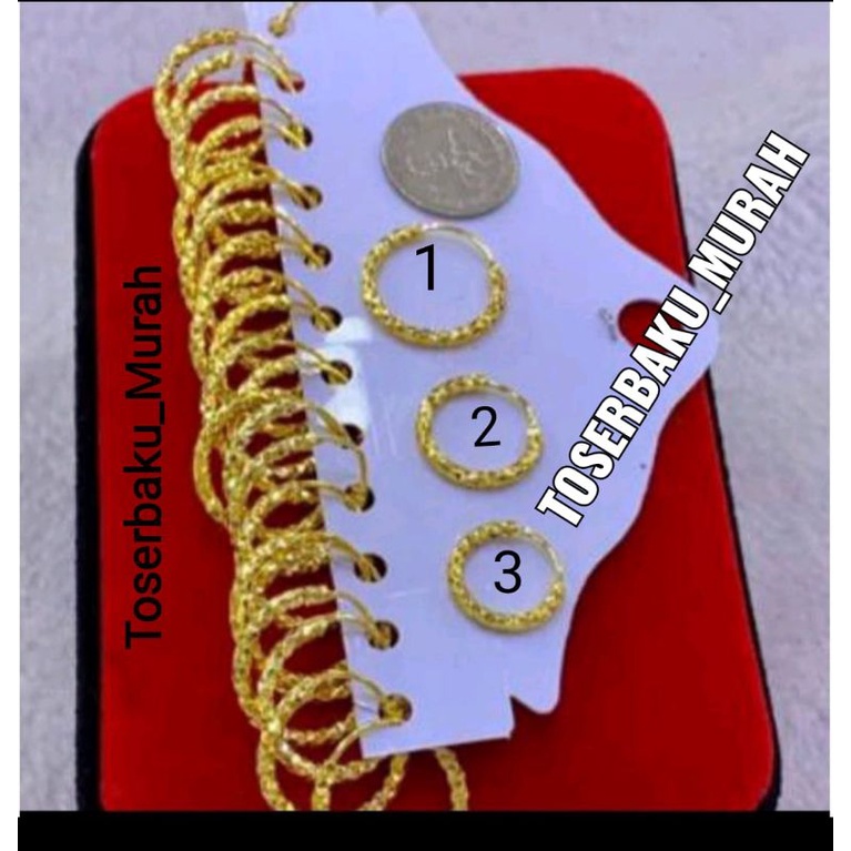 Emas bangkok asli berlapis emas