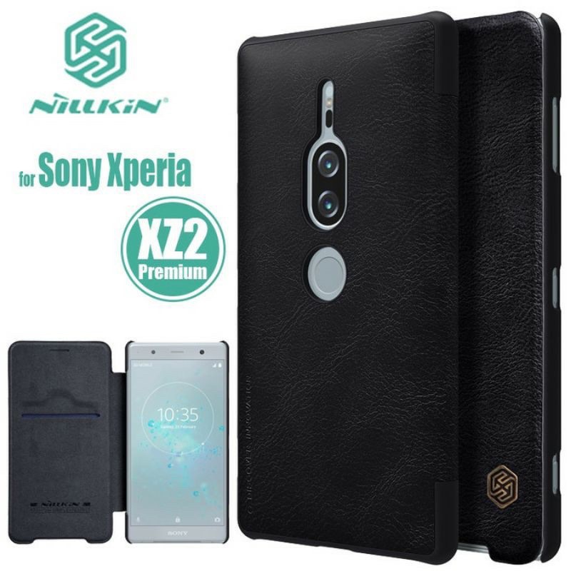 SONY XPERIA XZ2 PREMIUM NILLKIN QIN LEATHER CASE ORIGINAL 100%